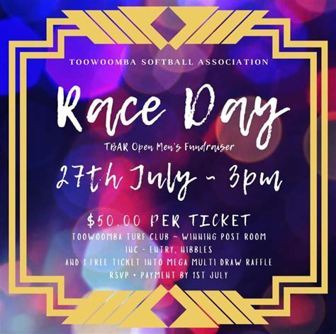 TSA OPEN MENS RACE DAY , Toowoomba Turf Club, Wyalla Plaza, 27 July ...