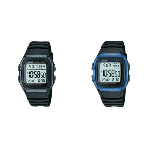 Casio Plastic Men Digital Black Dial Watch|Rakshabandhan Gifts : Amazon ...