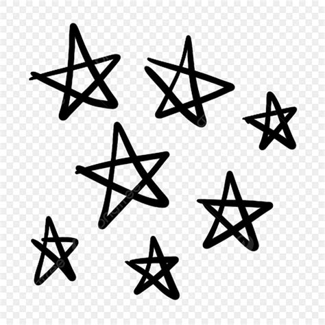 Stars Black And White
