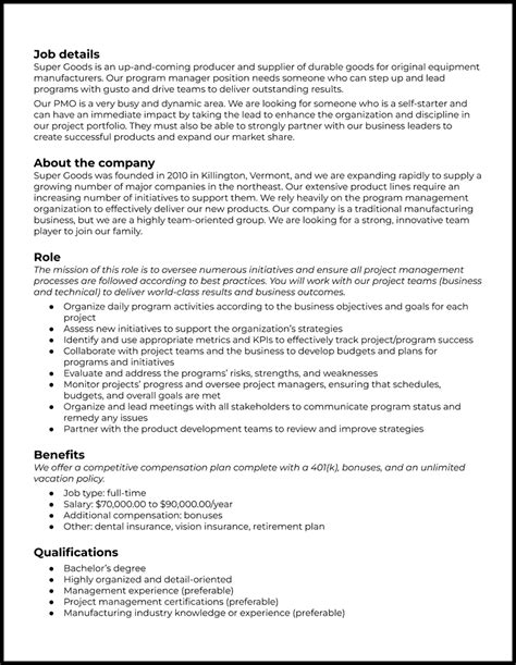 Image result for Training Program Manager Job Description