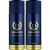 Buy DENVER Hamilton Deo + Pride Deo - 165ML Each (Combo Pack of 2 ...