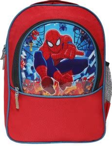 Flexible spider man school bag for (Nursery/LKG/UKG/1st STD)15X11(30L ...