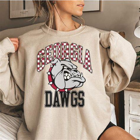 Georgia Bulldogs Football Shirt, UGA Merch, Georgia College T-shirt ...