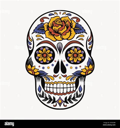 Day Of The Dead Flowers Clipart at Viola Joy blog