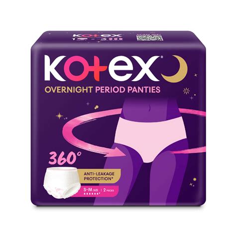 Buy KOTEX OVERNIGHT PERIOD PANTIES - MEDIUM/LARGE SIZE, PACK OF 10 ...