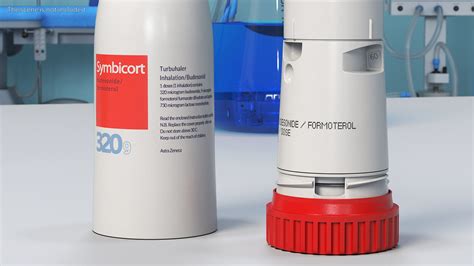 Asthma Inhaler Symbicort Open 3D model | 3D Molier International