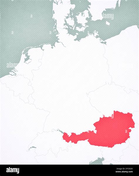 Germany austria map hi-res stock photography and images - Alamy - map of austria and germany