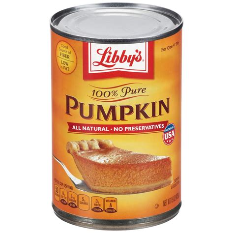Amazon.com : Libby's 100% Pure Canned Pumpkin : Grocery & Gourmet Food