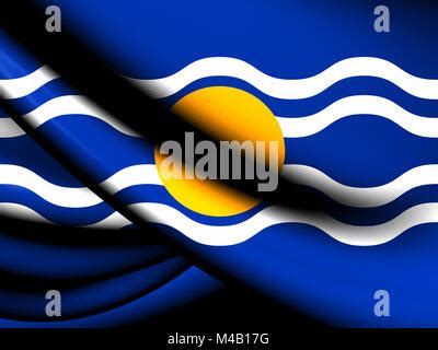 Flag of West Indies Federation (1958-1962). Close Up Stock Photo - Alamy