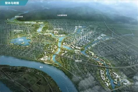 肇庆公示新区核心区水系景观设计方案 先睹为快