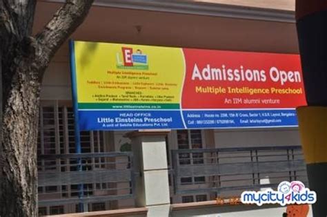 BEST PRESCHOOLS IN HSR LAYOUT BENGALURU