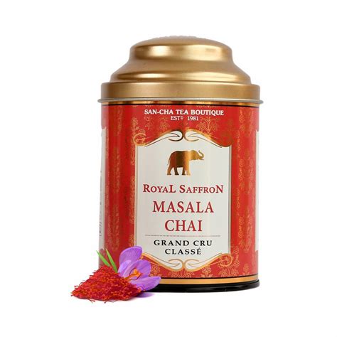 Royal Saffron Masala Chai | Grand Cru Kesar Spiced Tea – Sancha Tea ...