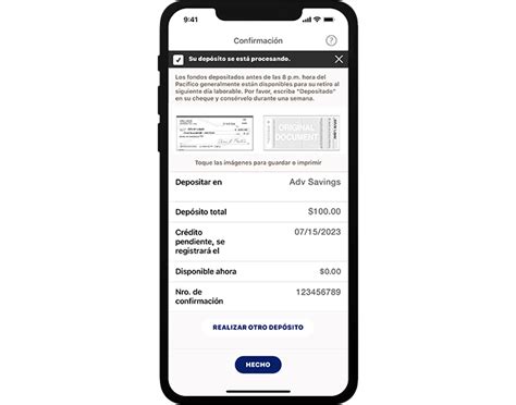 Guía de Depósitos de cheque vía móvil | Bank of America