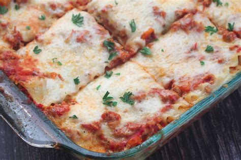 Simple Turkey Lasagna Recipe - I Heart Recipes