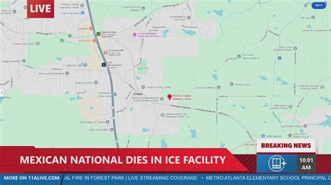 Mexican national dies in ICE custody at Clayton County detention facility