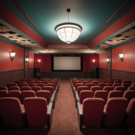 Retro movie theater