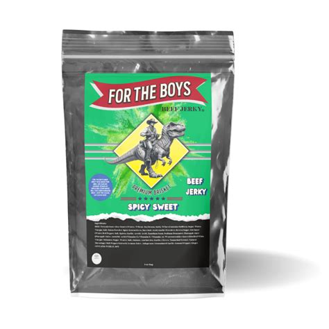 Beef Jerky – For The Boys Beef Jerky