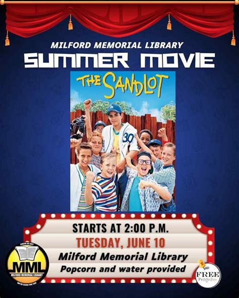 Movies at MML: The Sandlot | Vacation Okoboji