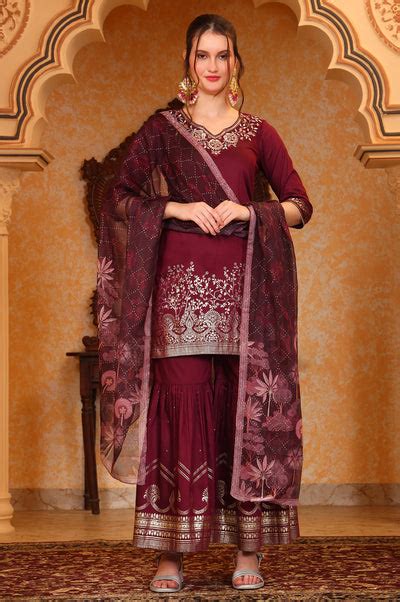Buy Sharara Dress for Wedding | Wedding Sharara Dress Online ...