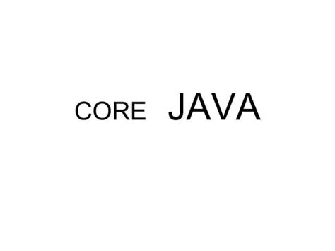 Core Java Code 的图像结果
