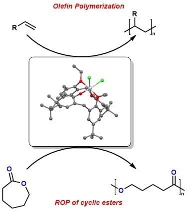 Use of Titanium Complexes Bearing Diphenolate or Calix[n]arene Ligands ...