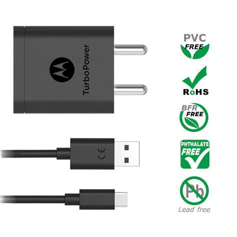 TurboPower 18W Wall Charger USB-C – Motorola Chargers — India