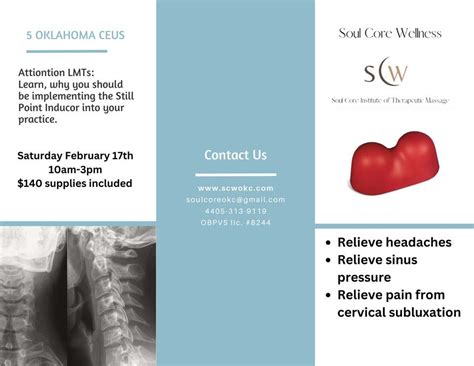 How and Why to Implement the Still Point Inducor into your practice ...