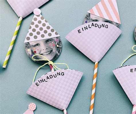 Einladungskarten Kindergeburtstag Basteln Detektiv