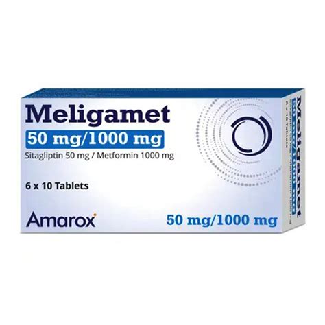 Meligamet 50/1000mg - 60 Tablets