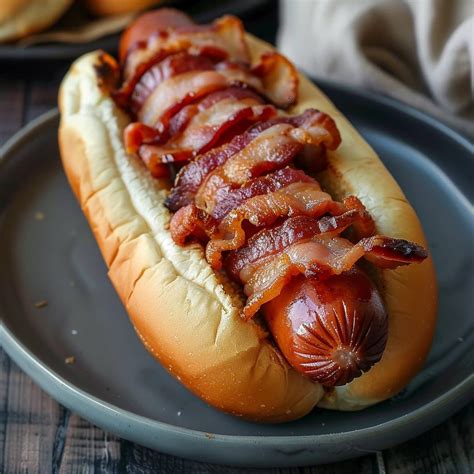 Deep Fried Bacon Wrapped Hot Dogs | Sarai Chinwag