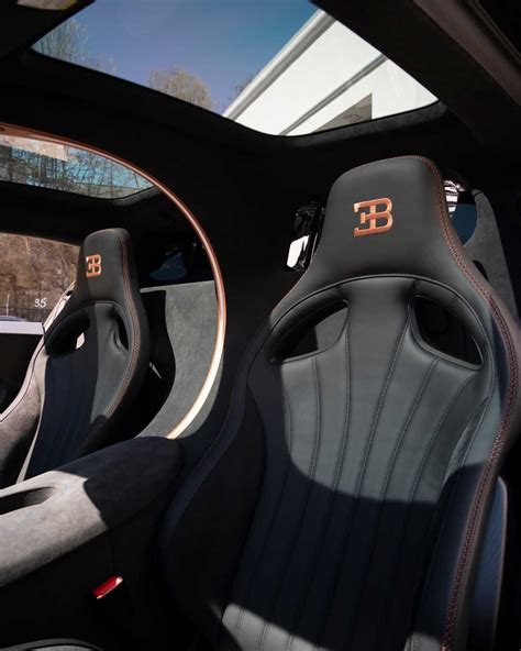 Luxurious Sports Car Interior with Black Leather and Red Stitching