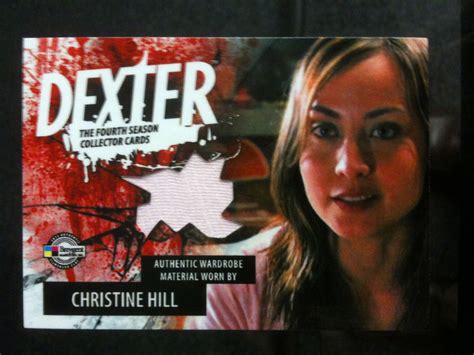 SDCC EXCLUSIVE DEXTER SEASON 4 WARDROBE CHRISTINE HILL #054/299 FREE ...