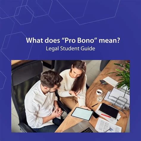 What Does Pro Bono Mean? | Legal Student’s Guide - Accutrainee - Your ...