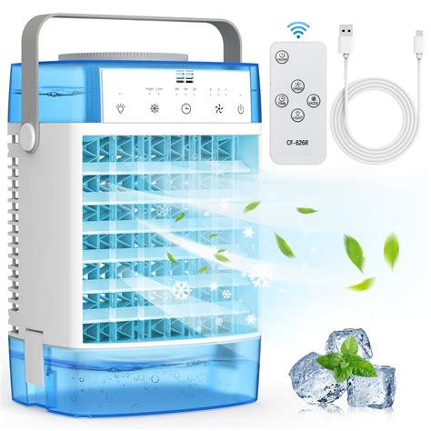 Portable Air Conditioners, 1600ml Portable AC Unit with Remote Control ...