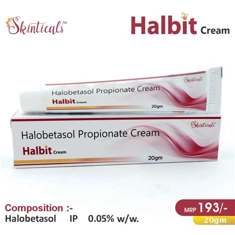 Halobetasol 0.05% Cream Halbit Cream