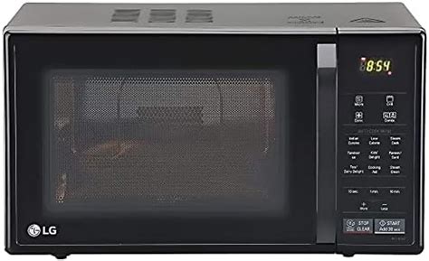 LG 32 L Charcoal Convection Microwave Oven (MJEN326PK, Black, Charcoal ...