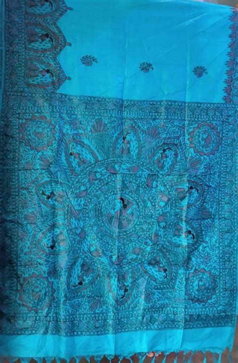 Madhubani Handpainted Saree By Cultural Style 3– My Store