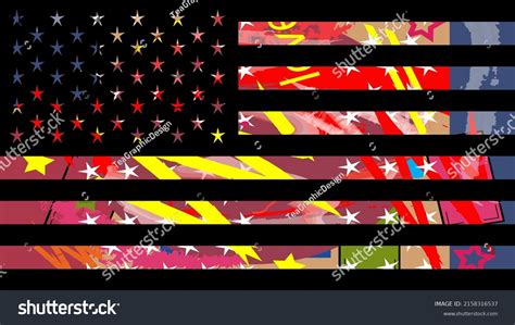 Flag of the United States of America Art Pop 的图像结果
