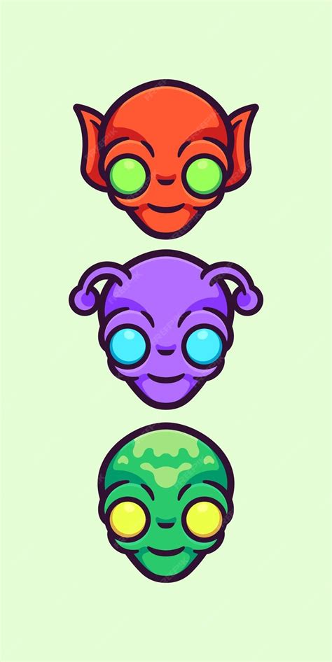 Alien Head Cartoon 的图像结果