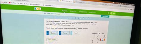 Solved: n/quizzes/3152668 IXL | Quiz: Order Rati AIDEN TREVINO - E X ...