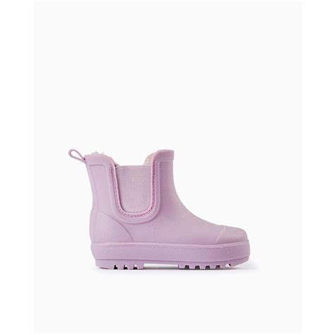 Bottes en on sale caoutchouc fourrées