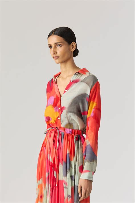 Yam India - Clara Shirt & Skirt Set - Elahe