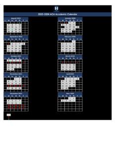 2023-2024_ACA_Academic_Calendar | Auburn Classical Academy