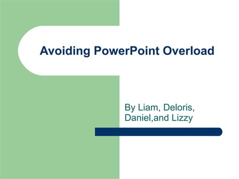 PowerPoint Overload 的图像结果