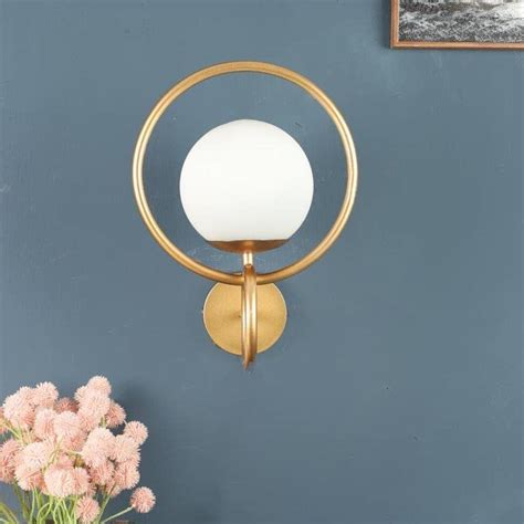 ELIANTE Bright Medulla Antique Gold Iron Wall Lights -JSRS-132-1W - Wi