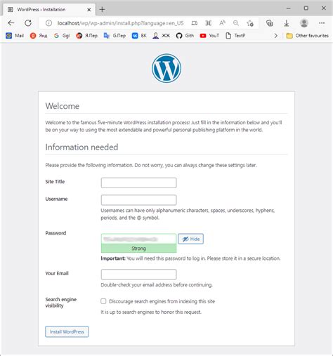 Setup Config WordPress 的图像结果