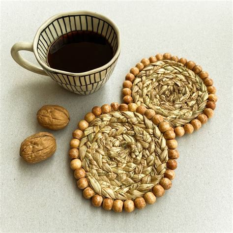 Paddy Stubble Coaster - Bead Coaster | Nobbys