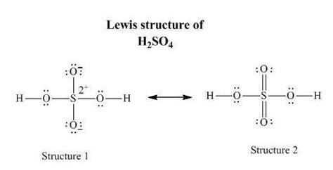 There are many lewis structures you could draw for sulfuric acid, h2so4 ...