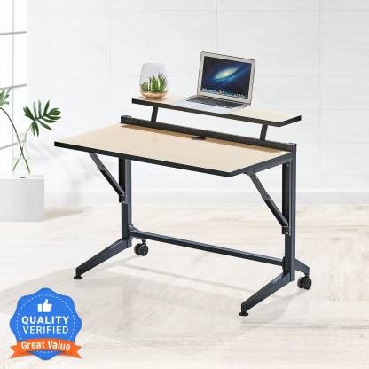 Featherlite Flip foldable Engineered Wood Office Table Price in India ...