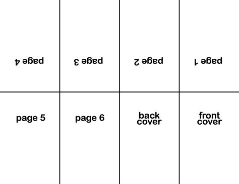 Printable Zine Template - Printable And Enjoyable Learning